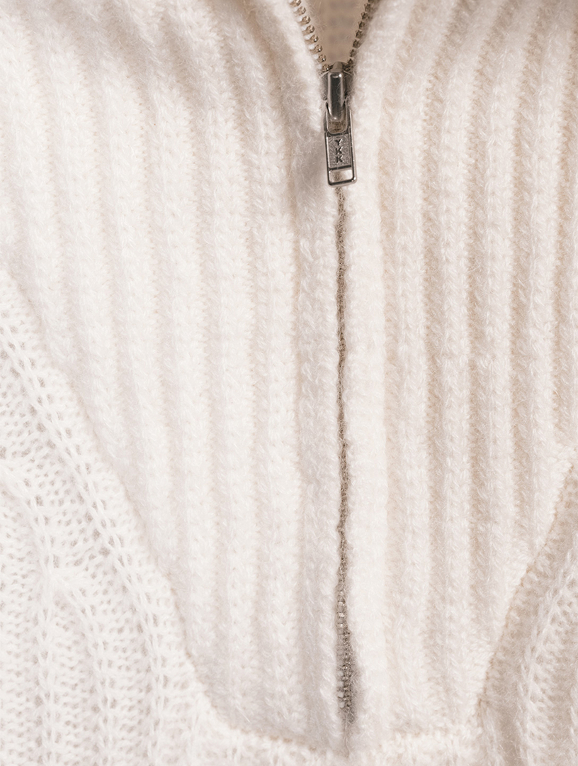 Cashmere Half-Zip Sweater