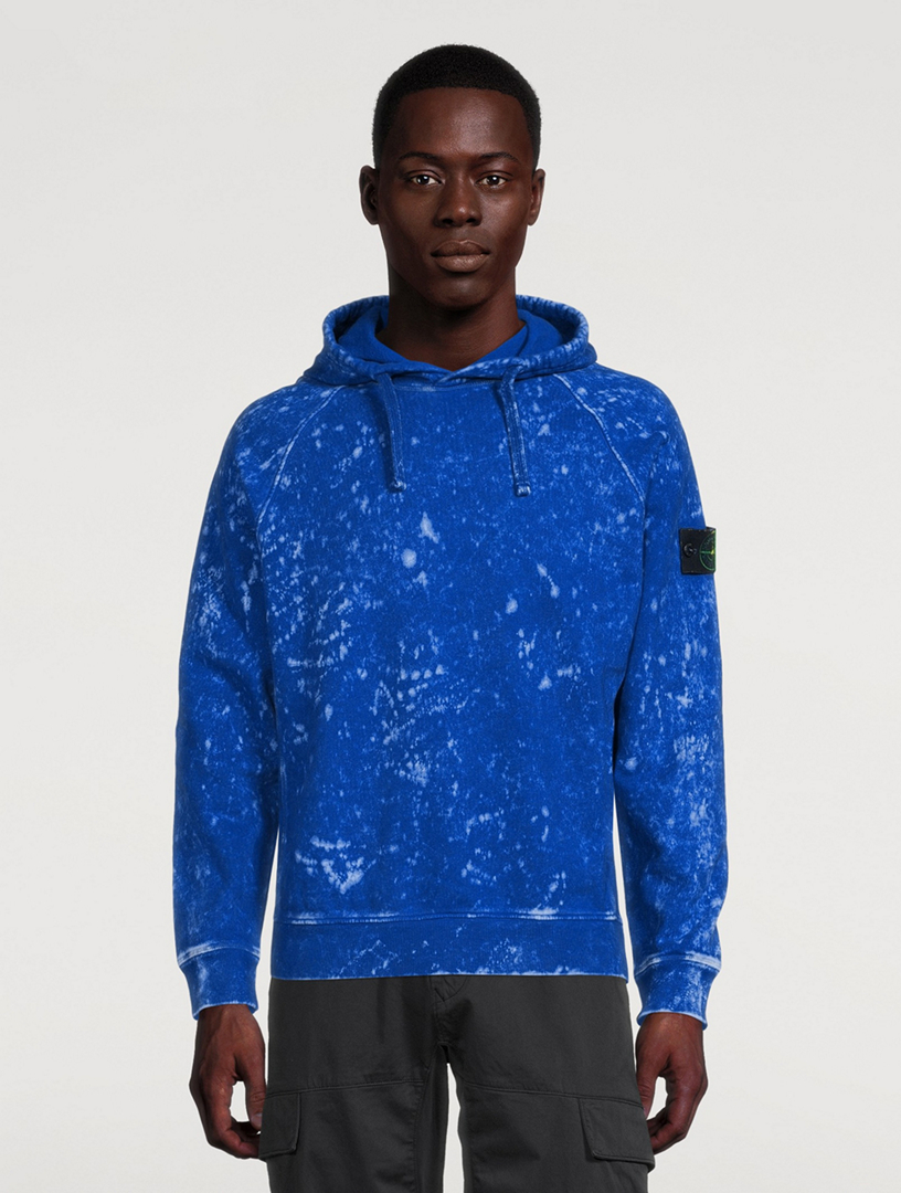 STONE ISLAND Off-Dye Cotton Fleece Hoodie | Holt Renfrew