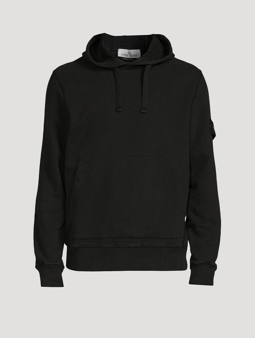 brushed cotton hoodie