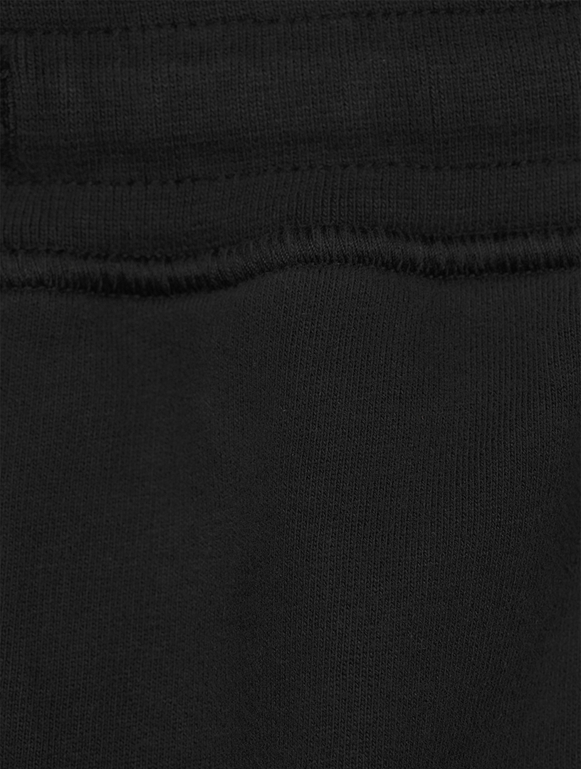 Brushed Cotton Fleece Bermuda Shorts