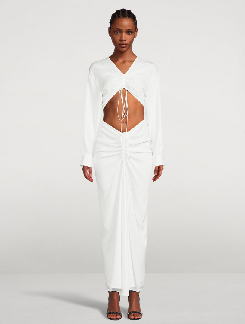 christopher esber shirt dress Why Everyone Is Obsessed With Christopher Esber Dresses