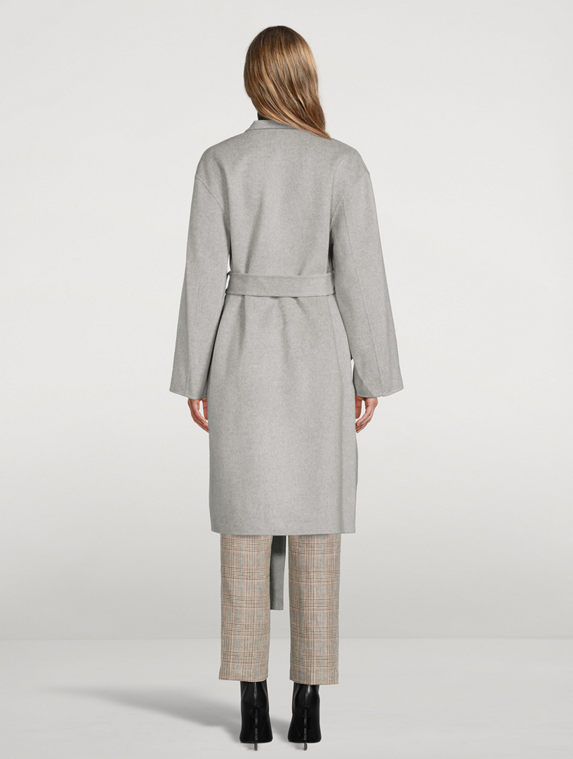 Theory Double-Faced Wool & Cashmere Coat