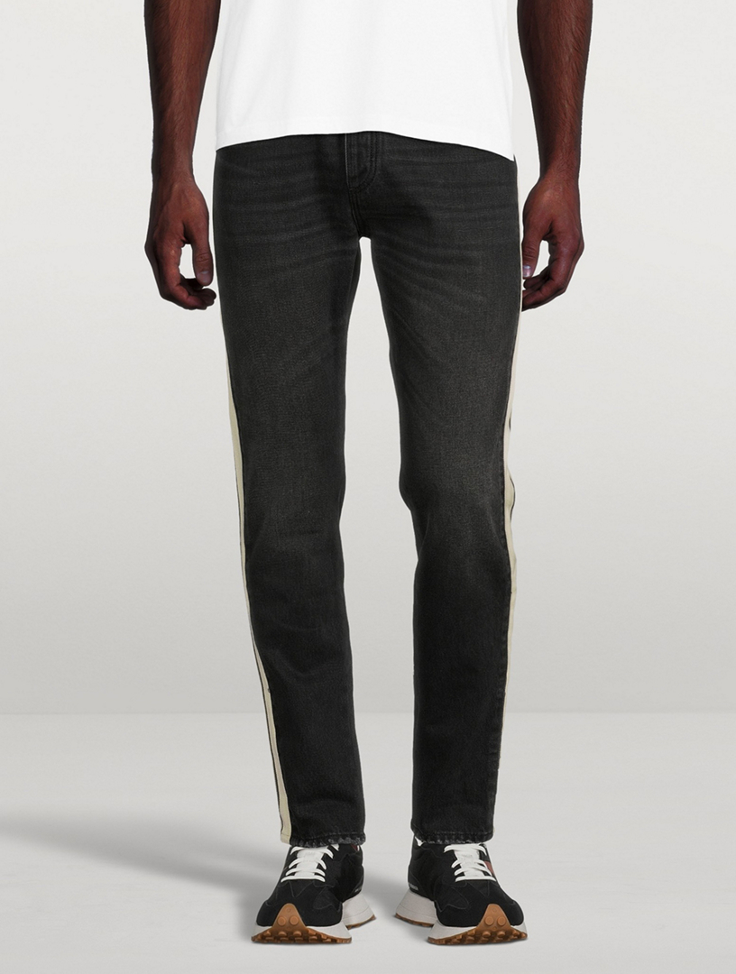 Slim-Fit Jeans With Side Stripe