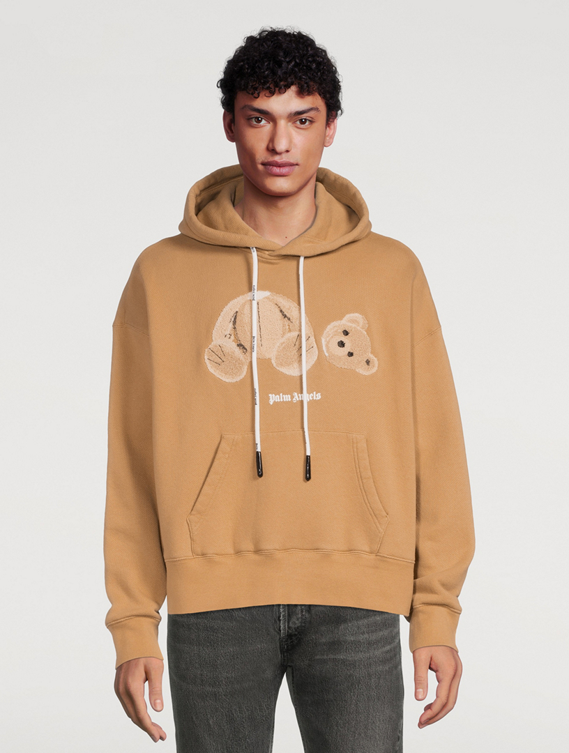 teddy bear print hoodie, Palm Angels