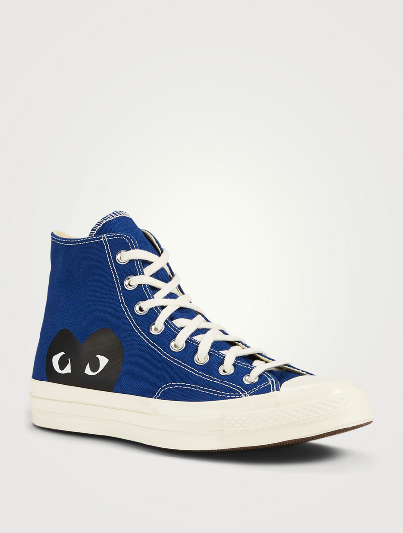 Converse with the outlet heart black