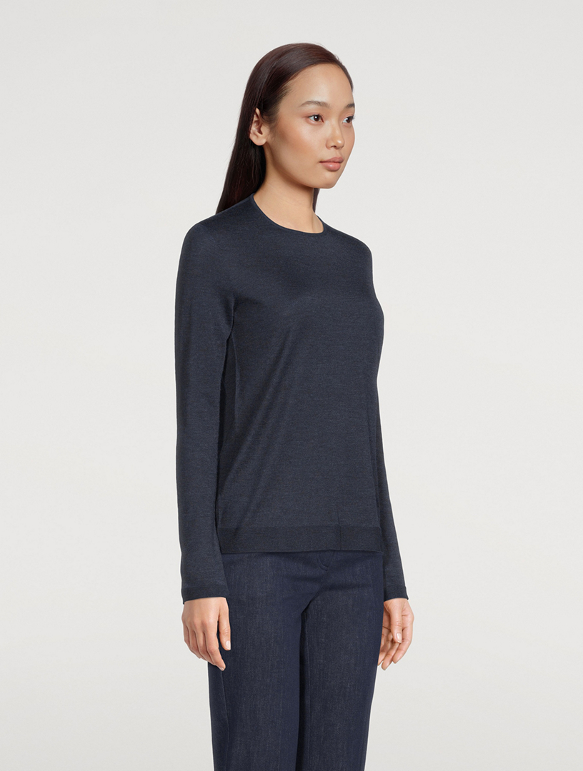 Cashmere And Silk Sweater