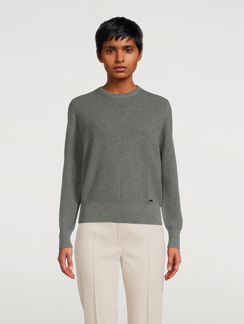 Cashmere Lurex Sweater