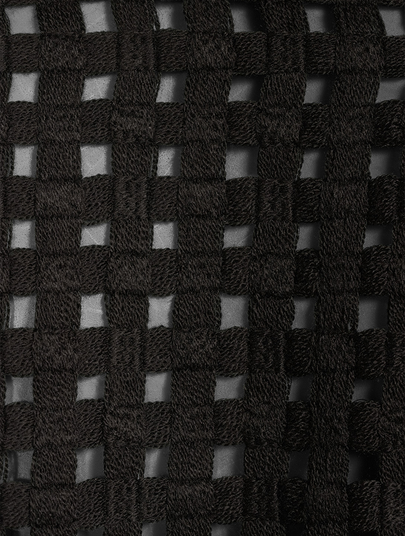 Girta Open Grid Safari Jacket