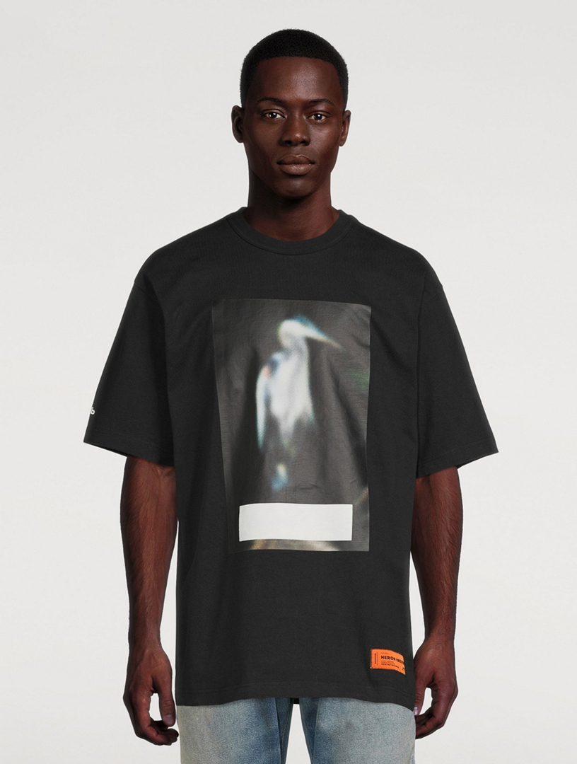 HERON PRESTON Censored Oversize T-Shirt