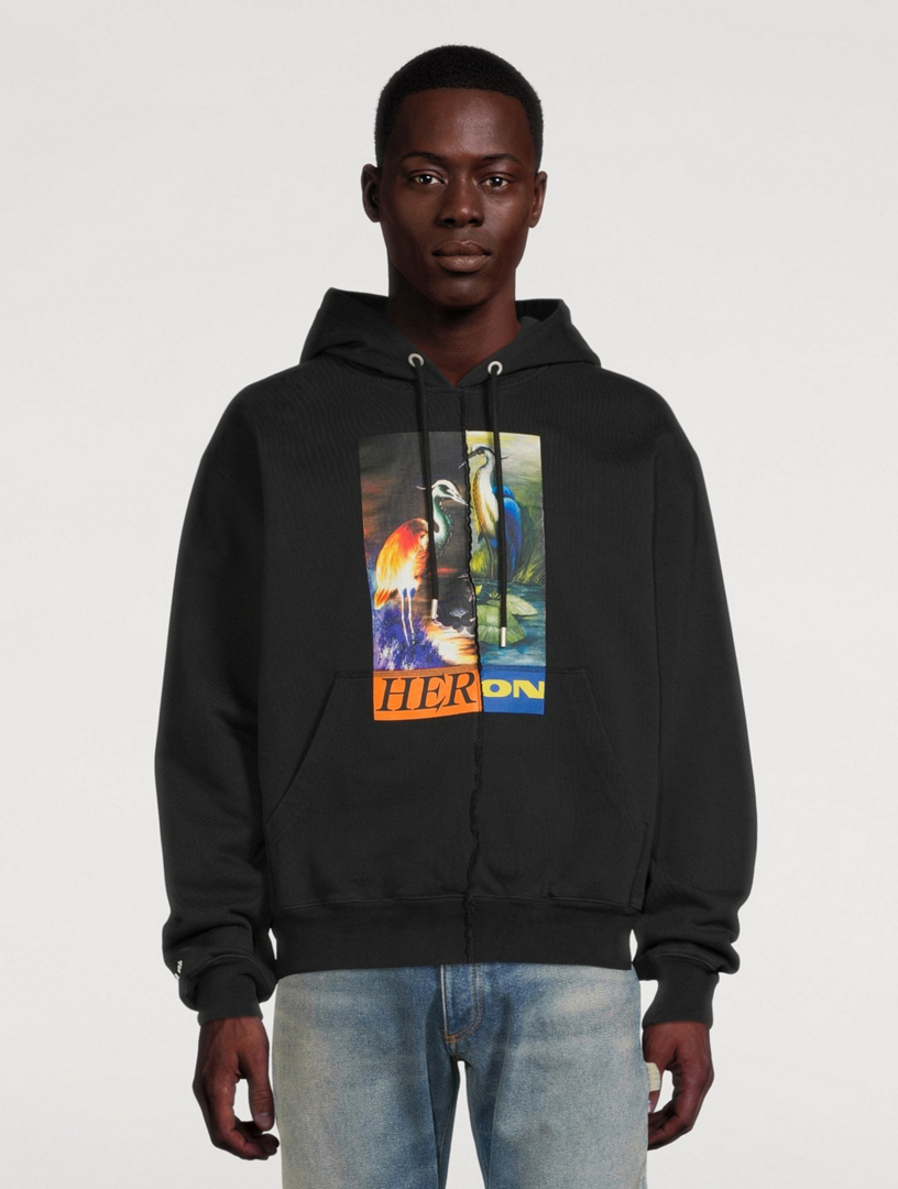 Heron preston shop swan hoodie