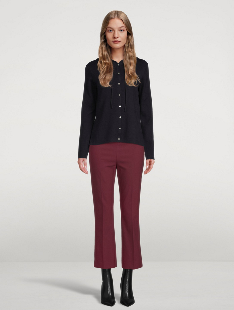 Eco Stretch Cotton Yoke Pants