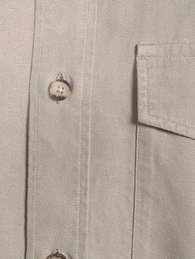 Cotton-Blend Shirt