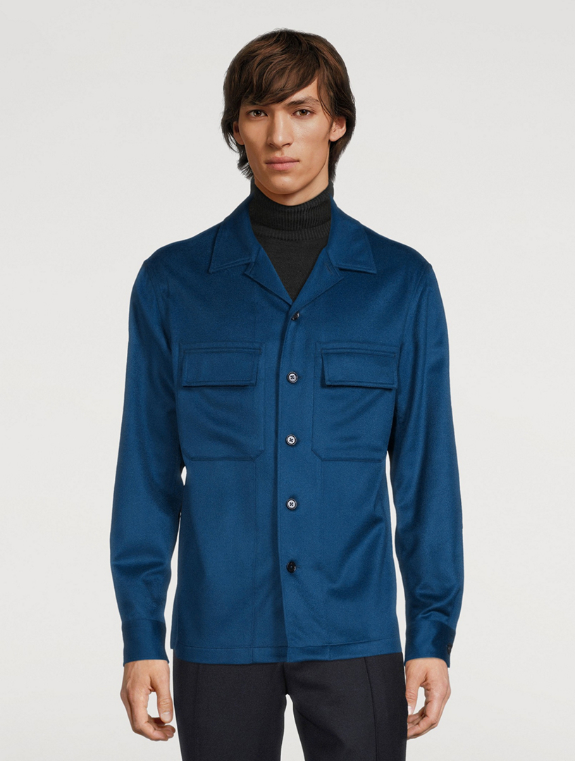 Cashmere Oversized Overshirt