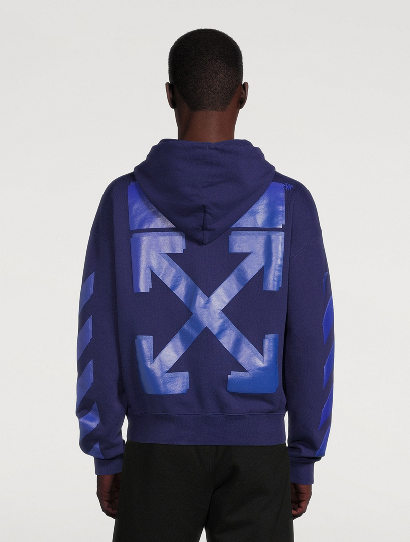 Rubber Arrows Cotton Hoodie