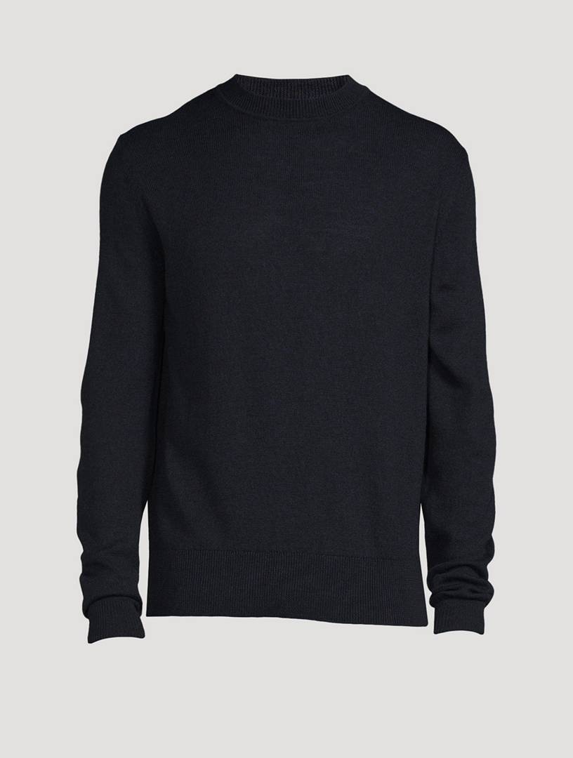 STUDIO NICHOLSON Sorello Merino Wool Boxy Sweater | Holt Renfrew