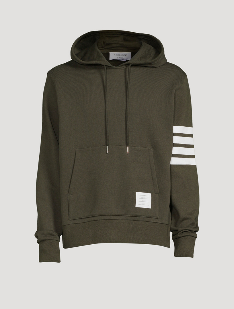 Classic Loop Back Hoodie With Engineered 4-Bar