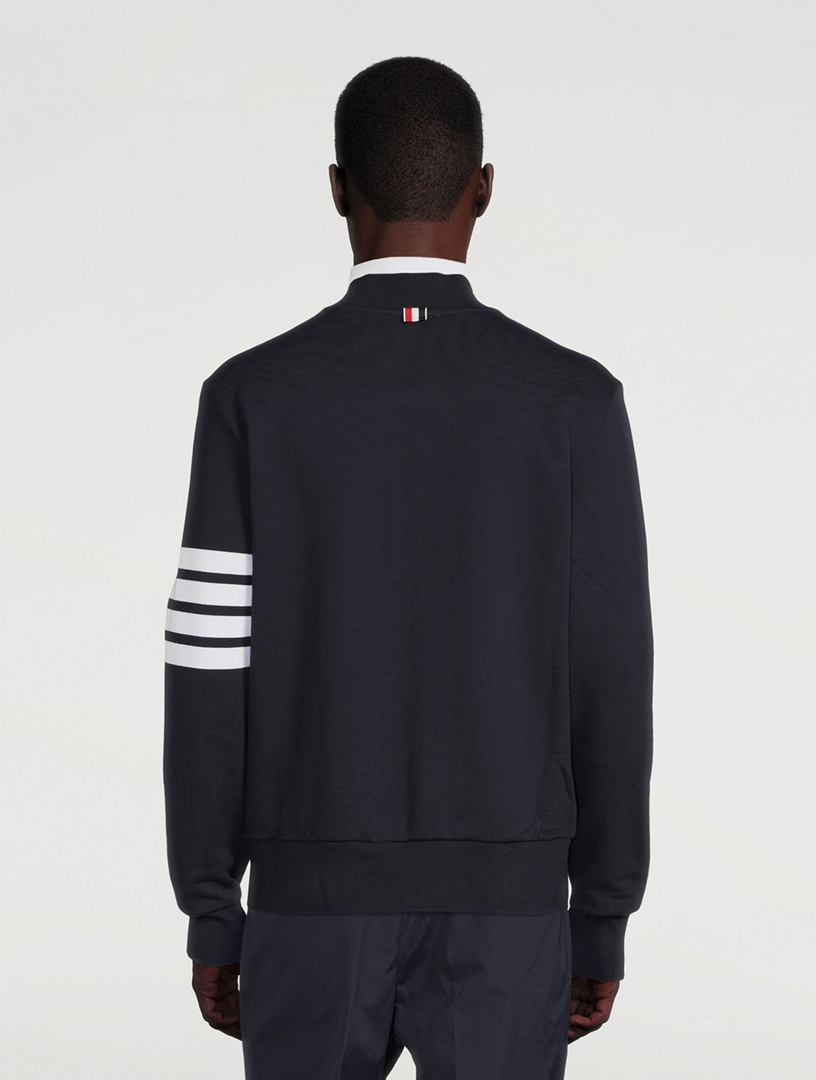 Cotton Zip Sweatshirt