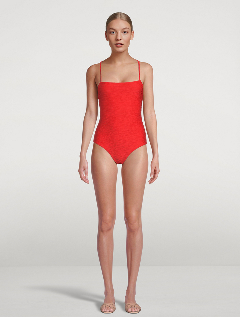 Mara hoffman best sale olympia one piece