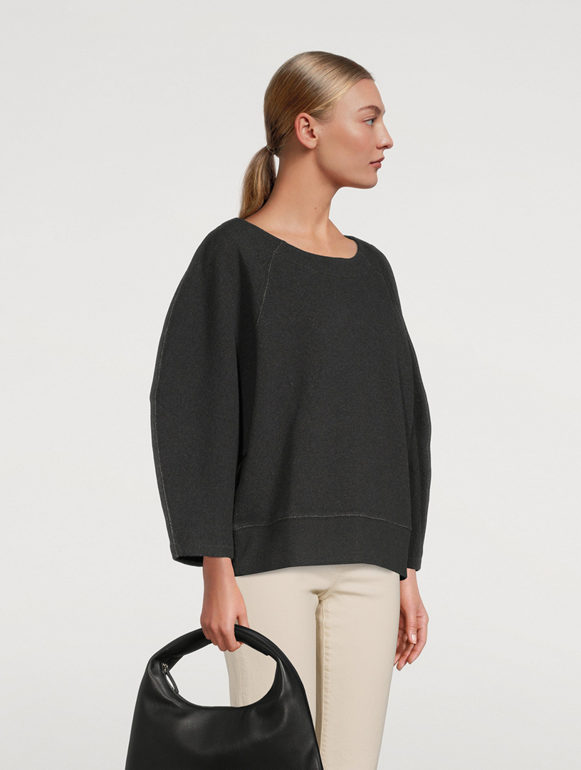 Blake Organic Cotton Raglan Sweatshirt