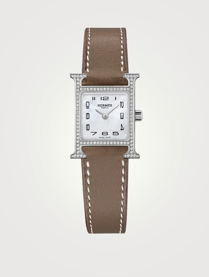 Hermes heure h watch strap best sale