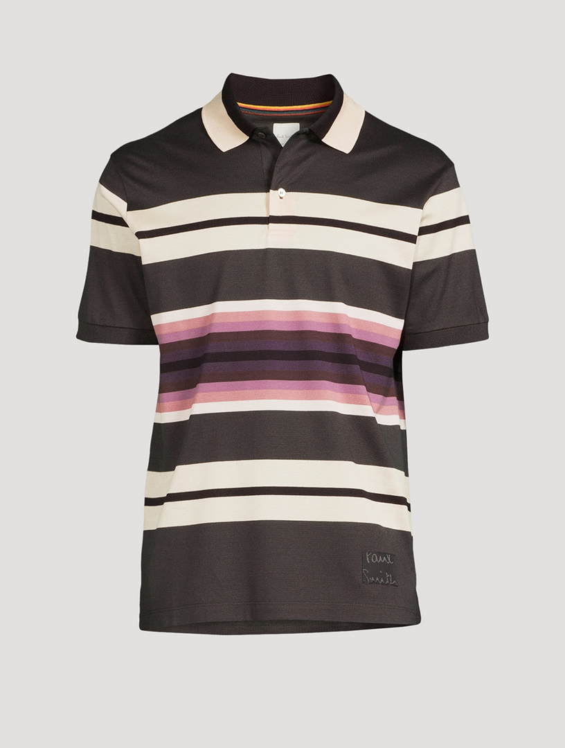 paul smith striped polo shirt