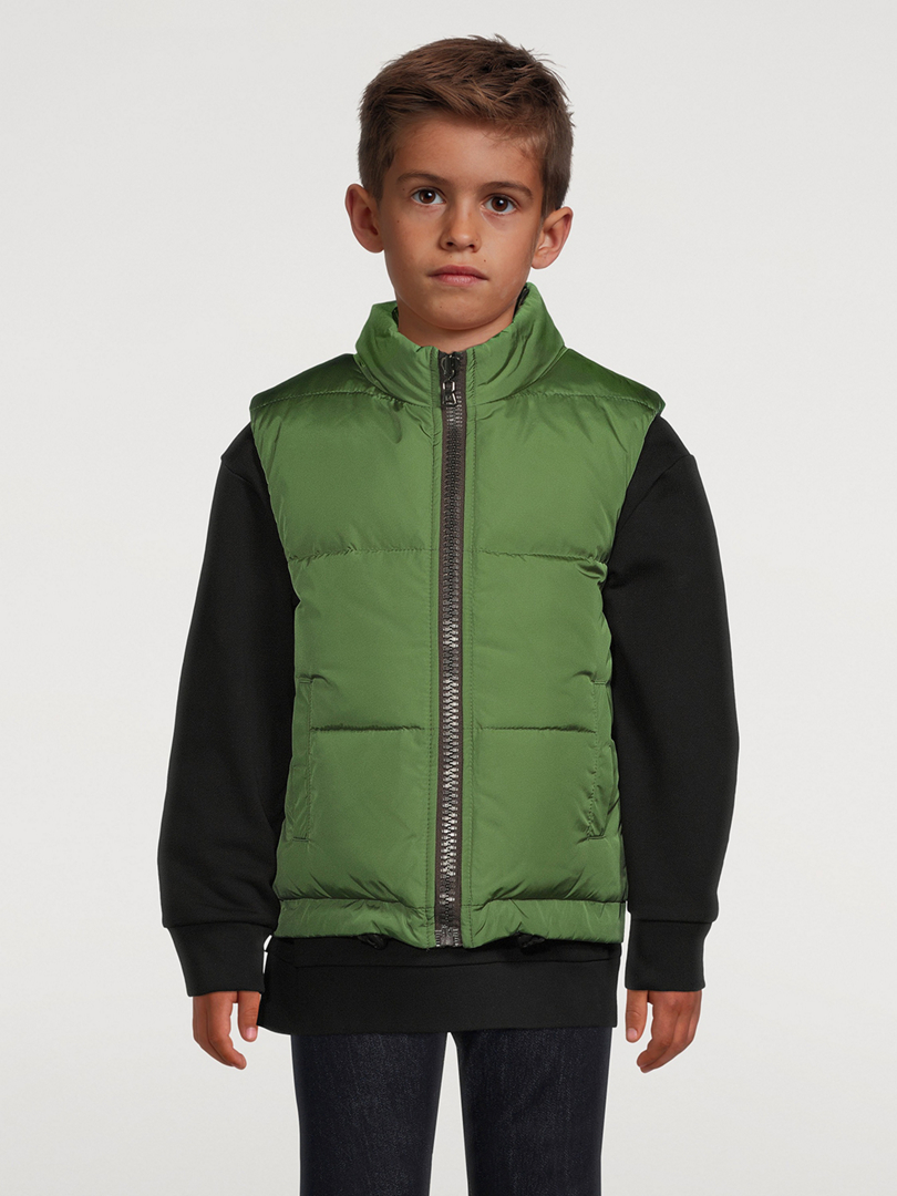 FENDI Kids Reversible Down Vest Holt Renfrew