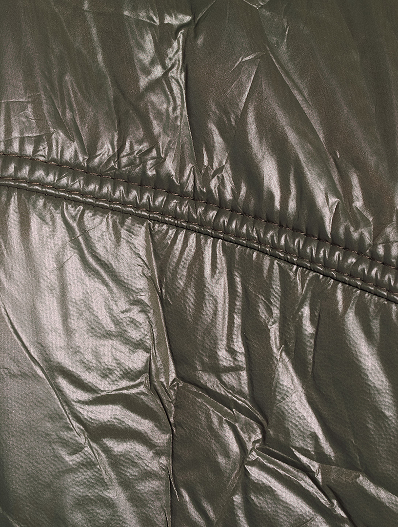 DRIES VAN NOTEN Vanverso Crinkled Bomber Jacket | Holt Renfrew