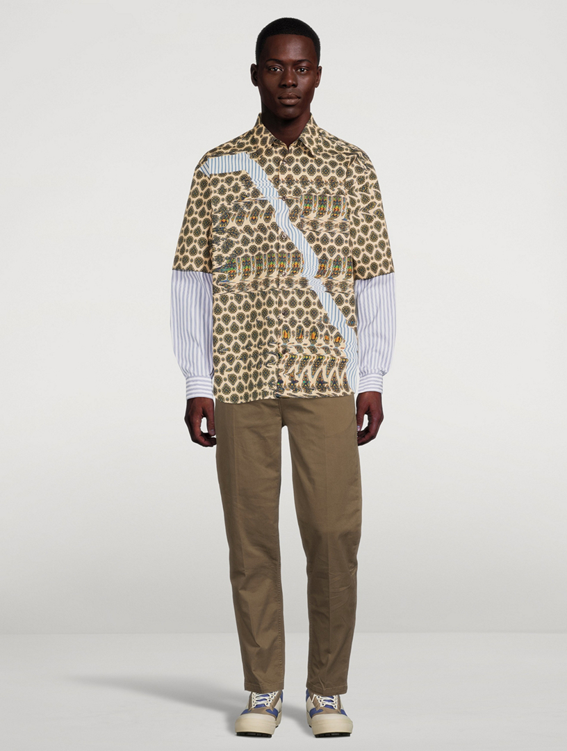 Carle Cotton Layered Shirt