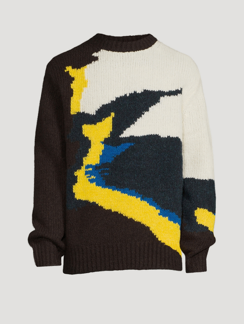 Wool Intarsia Sweater