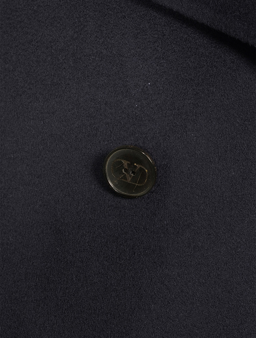 Wool And Cashmere Double-Breasted Jacket
