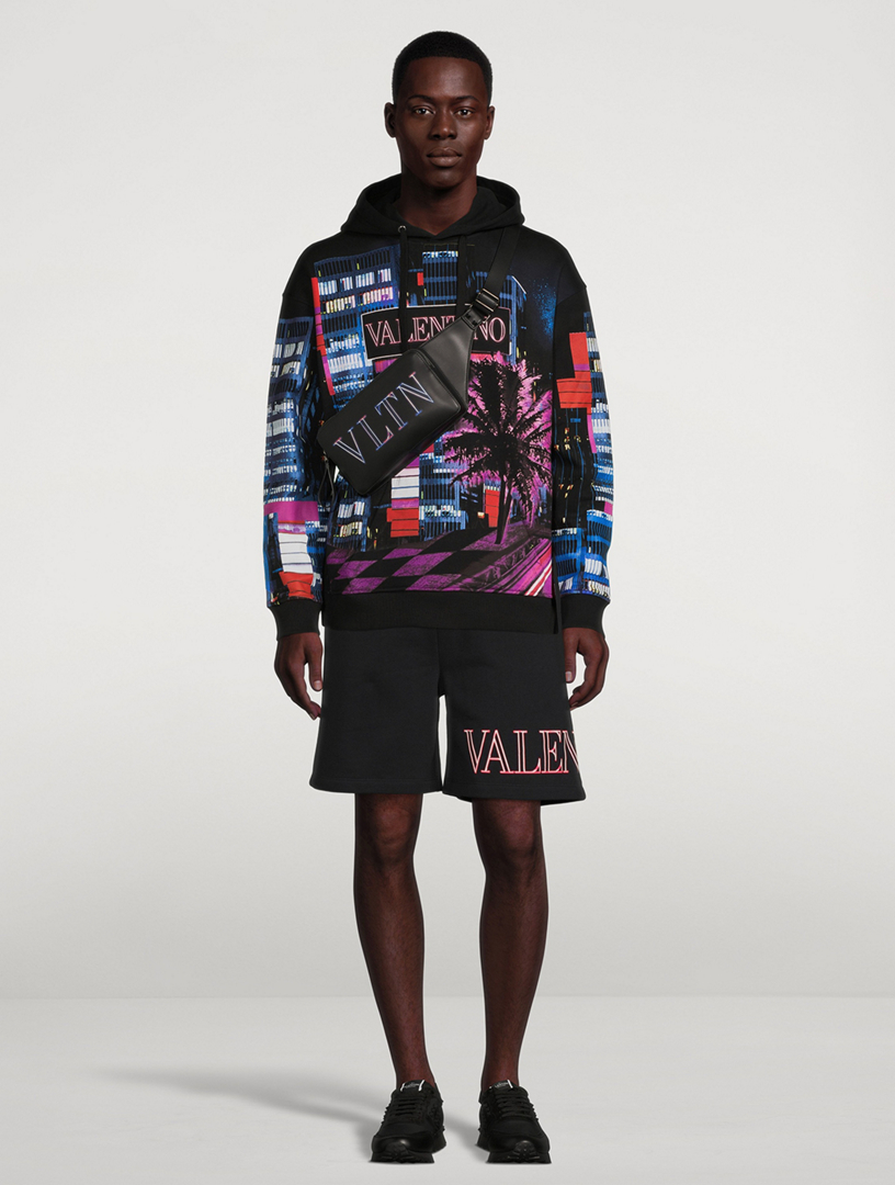 Neon Universe Logo Sweat Shorts