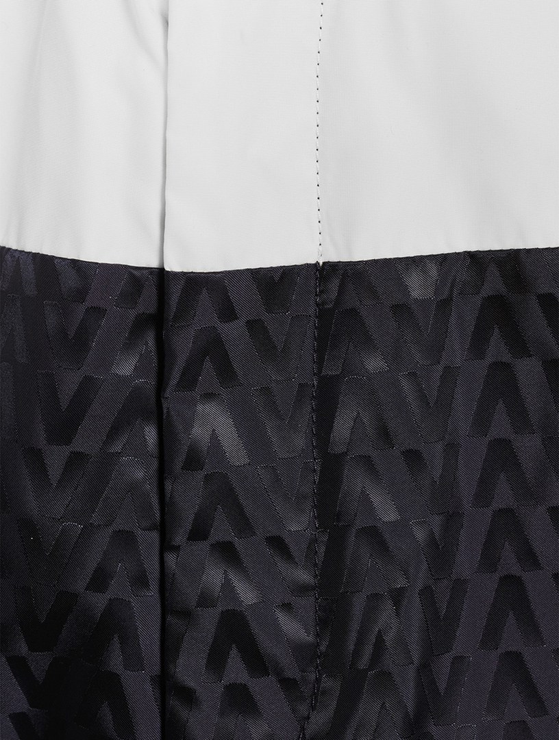 Optical Jacquard Jogger Pants