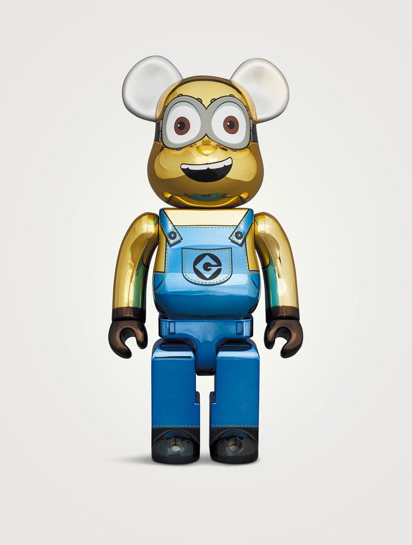 Dave Chrome 100% & 400% Be@rbricks