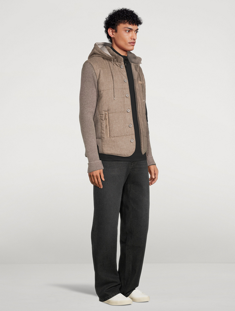 GRAN SASSO Sartorial Technical Wool Jacket | Holt Renfrew
