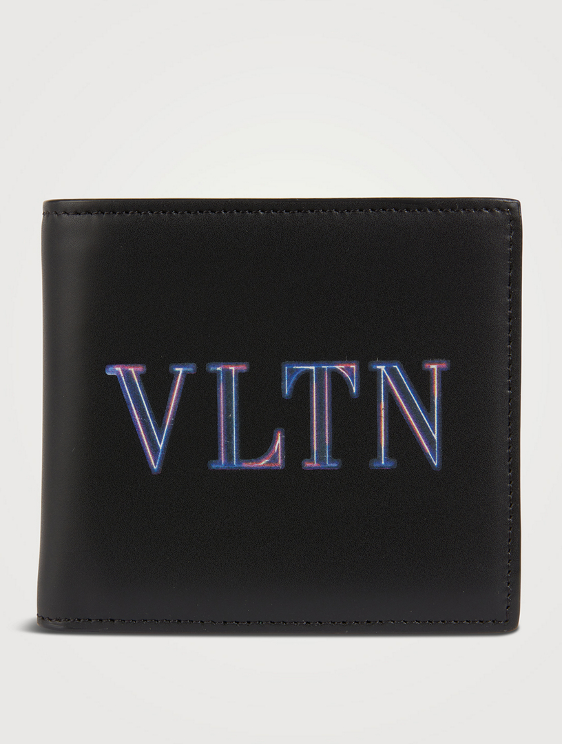 VALENTINO GARAVANI Neon VLTN Leather Wallet | Holt Renfrew