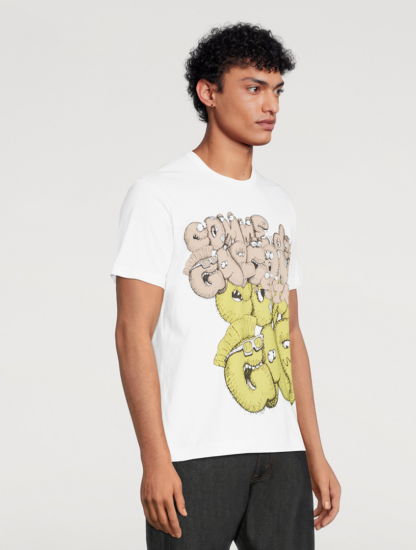 Kaws Cotton Graphic T-Shirt