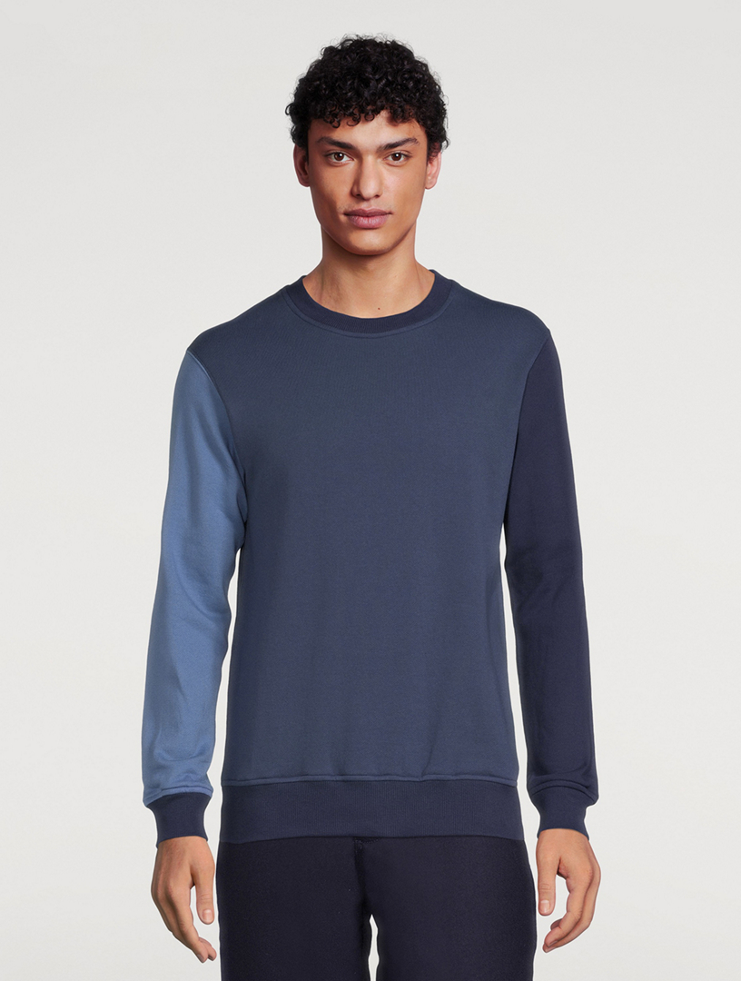 Cotton Colourblock Sweatshirt
