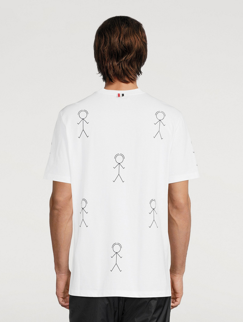 Cotton T-Shirt Mr. Thom Icon Print