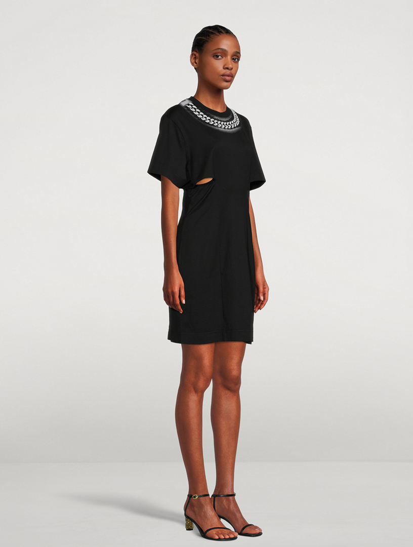 GIVENCHY Givenchy x Chito T Shirt Dress With Graphic Cuts Holt Renfrew