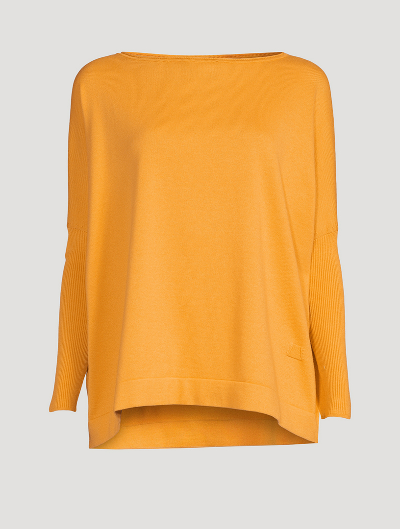 Cotton And Cashmere Oversized Sweater