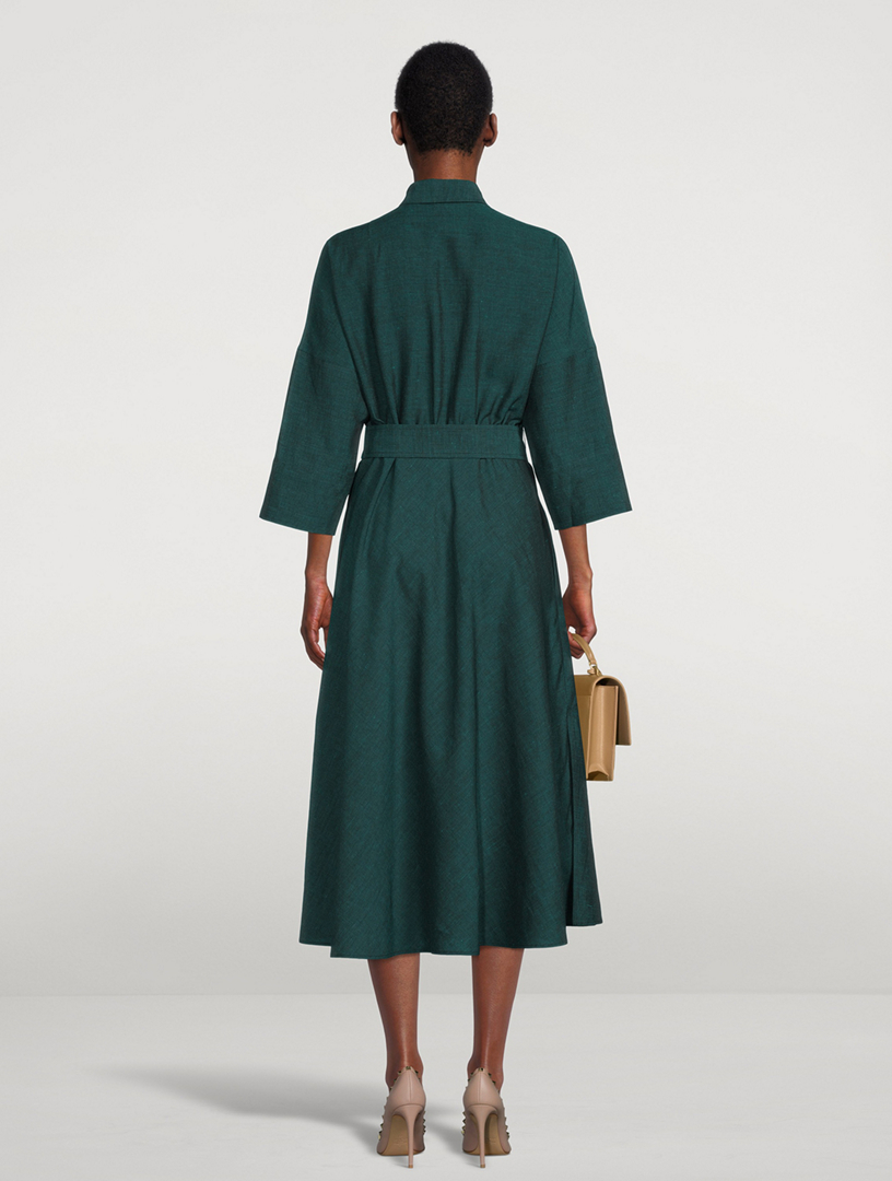 Belted Midi Dress