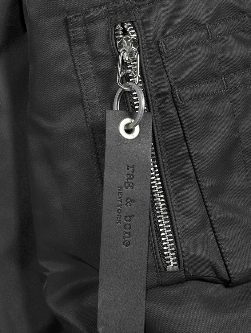 Manston Recycled Nylon Bomber Jacket