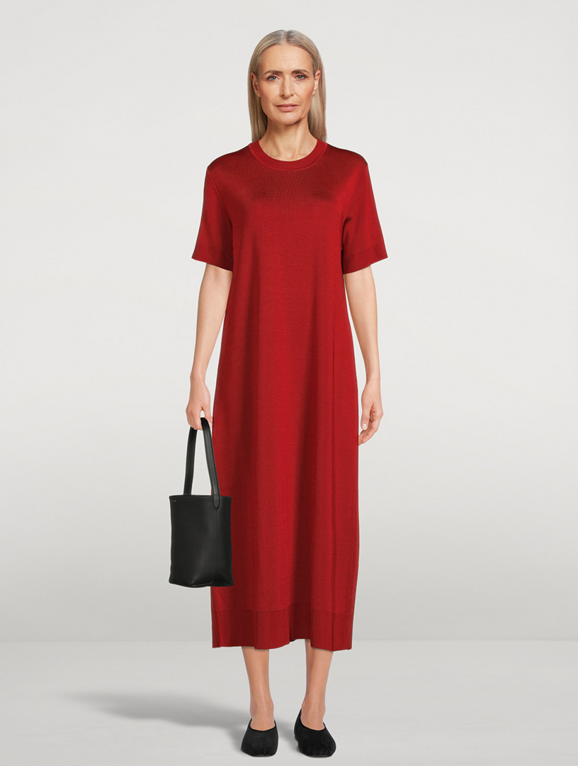 THE ROW Geno Knit Midi Dress Holt Renfrew