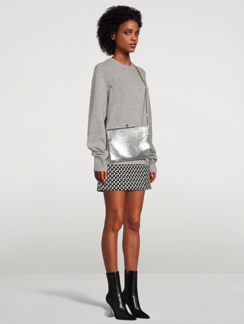 Pixel II Metal Mesh Crossbody Bag
