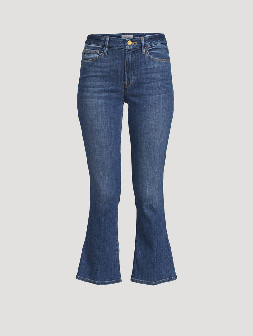 FRAME Le Crop Mini Bootcut Jeans Holt Renfrew