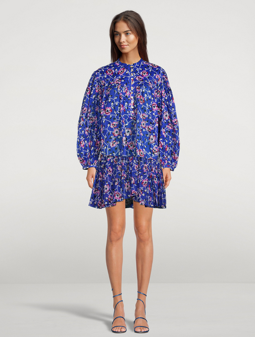 Saureena Printed Flounce Skirt