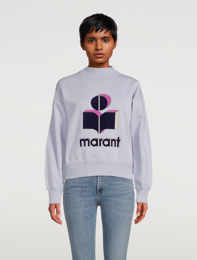 ISABEL MARANT ETOILE Moby Logo Sweatshirt Holt Renfrew