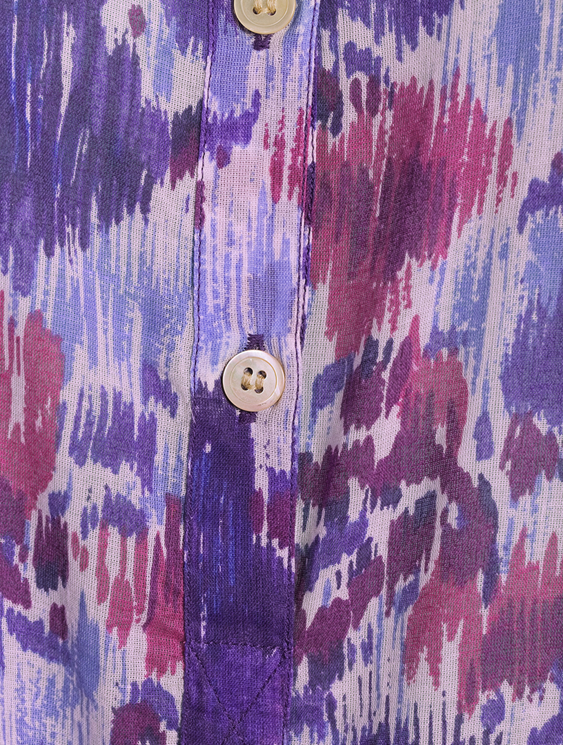 Maria Cotton Blouse Floral Print
