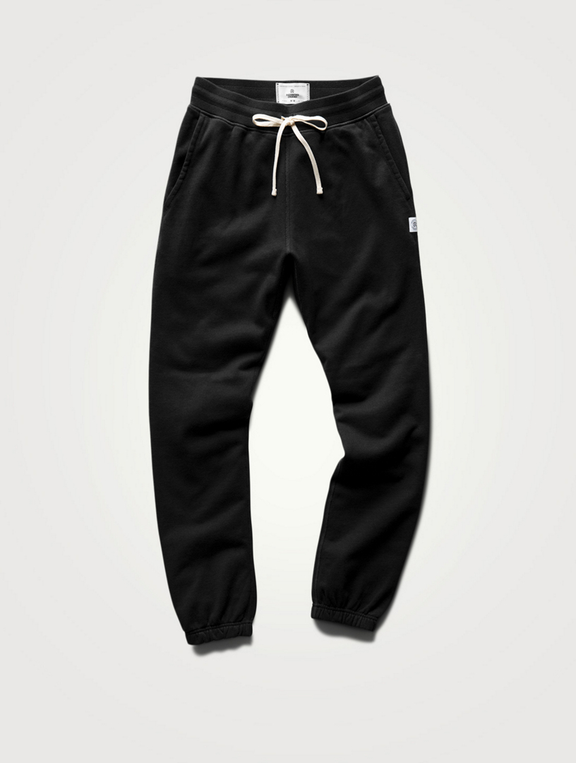 Midweight Terry Cotton Cuffed Sweatpants