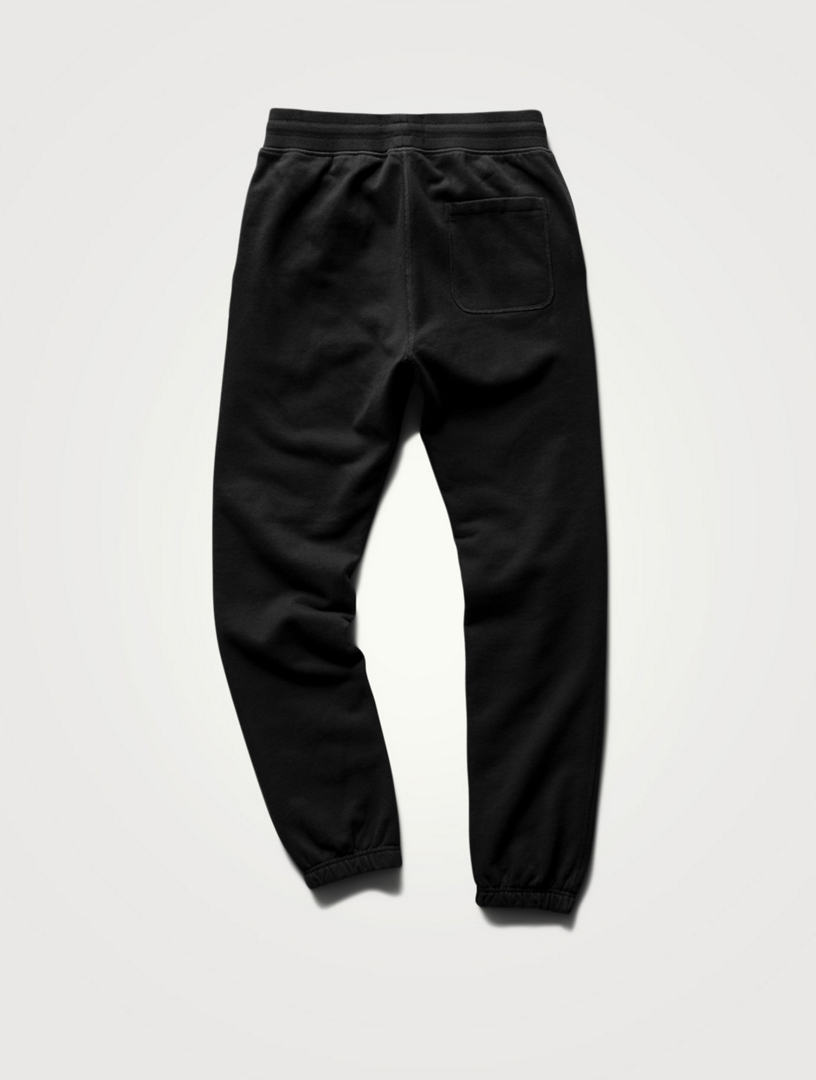 Midweight Terry Cotton Cuffed Sweatpants